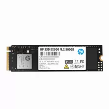 Ssd Hp Ex900 M.2, 500gb, Nvme, Pcie 3.0, Lectura 2100 Mb/s, Escritura 1500 Mb/s