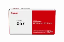 Tóner Canon 057 Original, Negro, Rendimiento Estándar