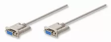 Cable Manhattan Null Modem, Db9f A Db9f, 1.8 M