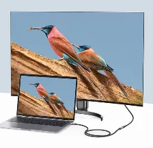 Cable Extension Usb Ugreen, Usb-c Macho A Usb-c Hembra, 1 Metro, 10000 Mbit/s, Negro, Gris