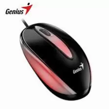 Mouse Genius Dx-mini Optico, Blueeye Alambrico, Usb, 1000dpi, Iluminacion Led, Negro