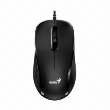 Mouse Optico Genius Dx-101, Alambrico, 1000dpi, 3 Botones, Usb, Negro