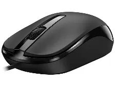 Mouse Optico Genius Dx-120, 3 Botones, 1200 Dpi, Usb Tipo-c, Negro