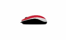 Mouse Optico Genius Dx-120, 3 Botones, Usb, Rojo