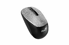 Mouse Optico Genius Nx-7015 Inalambrico, Blueeye 1200dpi, Usb 2.4ghz, Negro/gris