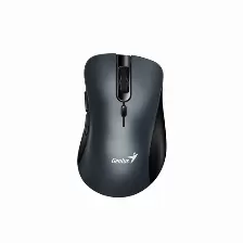 Mouse Ergonomico Genius Ergo 8100s, Inalambrico, Usb, 1600 Dpi, 6 Botones, Silencioso, Gris