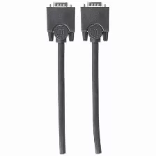 Cable Vga Manhattan 3m Svga, Longitud 3 M, Macho/macho, Negro (311748)