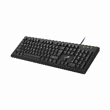 Teclado Genius Kb-113, Usb, Resistente A Salpicaduras, Negro