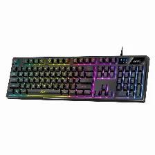 Teclado Gamer Genius Scorpion K7, Antighost, Rgb, Resistente A Salpicaduras, Usb, Negro
