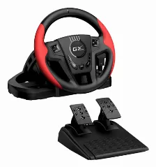 Volante Genius Con Pedales Speedmaster, Compatible Pc/playstation 3/ Playstation 4, Negro