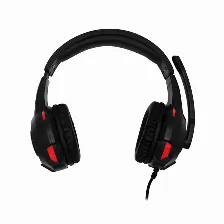 Diadema Genius Con Microfono Gx Gaming Hs-g600v, Usb, 3.5mm, Negro/rojo