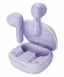 Audifonos Genius Inalambricos Con Microfono, Bluetooth 5.3, Touch, Morado