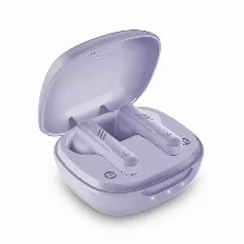 Audifonos Genius Inalambricos Con Microfono, Bluetooth 5.3, Touch, Morado