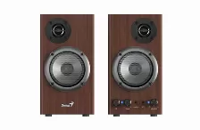 Bocinas Genius Sp-hf500b, Alambricas, 3.5mm, 2.0 Madera