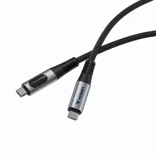 Cable Usb Verbatim, Usb-c A Usb-c, 100w, 480mbps, 120cm, Negro