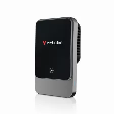 Cargador Magnetico De Coche Verbatim, Inalambrico, Usb, 7.5w Iphone, 15w Android, Negro