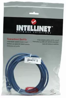 Patch Cord Intellinet Utp, Cat5e, 7.6 Metros, Azul