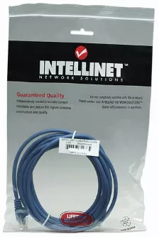 Patchord Intellinet Cable De Red, Cat5e, Utp Cat5e, 30 M, U/utp (utp), Gris