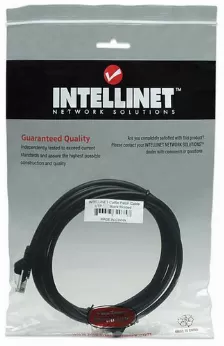 Cable Utp Intellinet Categoria 5e 7.6mts Negro