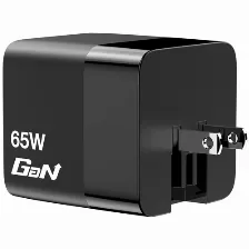 Cargador Verbatim, 65w, 2x Usb-c, 1x Usb-a, Carga Rapida, 100v-240v, Negro