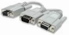 Cable Duo Monitor Y Hd15 ( Vga ) X 2 Manhattan