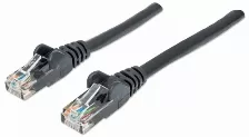 Patchord Intellinet Cable De Red, Cat6, Utp Cat6, 2 M, U/utp (utp), Negro