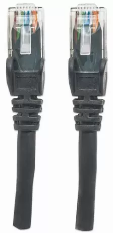 Patchord Intellinet Cable De Red, Cat6, Utp Cat6, 2 M, U/utp (utp), Negro