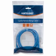 Cable De Red Intellinet Cat6, Utp, Rj-45, Cca, 2m, Azul