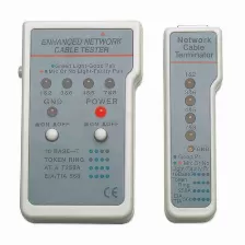 Probador De Cable Intellinet Rj-45/rj-11/utp/stp/ftp, 4 Leds, Beige