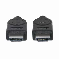 Cable Manhattan Hdmi Macho - Hdmi Macho, 7.5 Metros, (353274) Negro