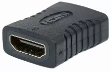 Cople Manhattan Hdmi A Hembra - Hdmi A Hembra, Conexion Recta, (353465) Negro