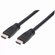 Cable Hdmi Manhattan Canal Ethernet, 8 M, 10.2 Gbit/s, 1080p, 2160p, Negro