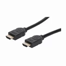 Cable Hdmi Manhattan Cable Hdmi De Ultra Alta Velocidad Canal Ethernet, 3 M, 48 Gbit/s, Negro