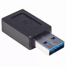 Adaptador Manhattan Usb-a A Usb-c, Negro