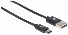 Cable Usb Manhattan 354936 Usb C A Usb A, 480 Mbit/s, Negro