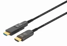 Cable Hdmi Fibra Optica/manhattan/355193/ M-m 4k@60hz 30.0m Conector Hdmi Desmontable