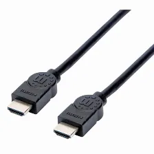 Cable Manhattan, Hdmi - Hdmi Macho, 1.5 Metros, (355308) Negro