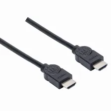 Cable Manhattan, Hdmi - Hdmi Macho, 1.5 Metros, (355308) Negro
