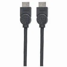 Cable Manhattan, Hdmi - Hdmi Macho, 1.5 Metros, (355308) Negro