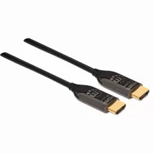 Cable Hdmi Manhattan Cable Hdmi óptico Activo Con Clasificación Plénum 50 M, 18 Gbit/s, Negro