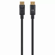 Cable Displayport Manhattan Cable Displayport 8k V1.4 Displayport 1.4, 3 M, Negro