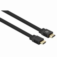Cable Hdmi Manhattan Canal Ethernet, 15 M, Negro