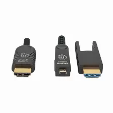 Cable Hdmi Fibra Optica /manhattan/355698/m-m 4k@60hz 50.0m Conector Hdmi Desmontable