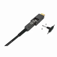 Cable Hdmi Fibra Optica /manhattan/355698/m-m 4k@60hz 50.0m Conector Hdmi Desmontable