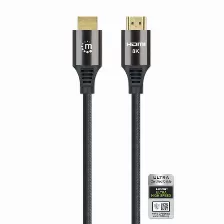 Cable Hdmi Manhattan 3 M, 48 Gbit/s, 1080p, 1440p, Negro