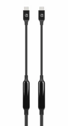 Cable Usb Manhattan 355964 Usb C A Usb C, Negro