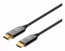 Cable Hdmi Manhattan V. 2.1, Canal Ethernet, 10 M, 48 Gbit/s, 4320p, Negro