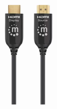 Cable Hdmi Manhattan V. 2.1, Canal Ethernet, 10 M, 48 Gbit/s, 4320p, Negro