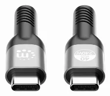 Cable Usbc V4 Thunderbolt C-c 2m (356381) Manhattan
