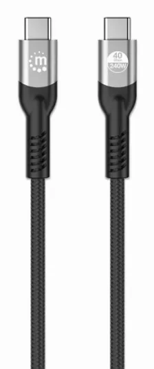 Cable Usbc V4 Thunderbolt C-c 2m (356381) Manhattan